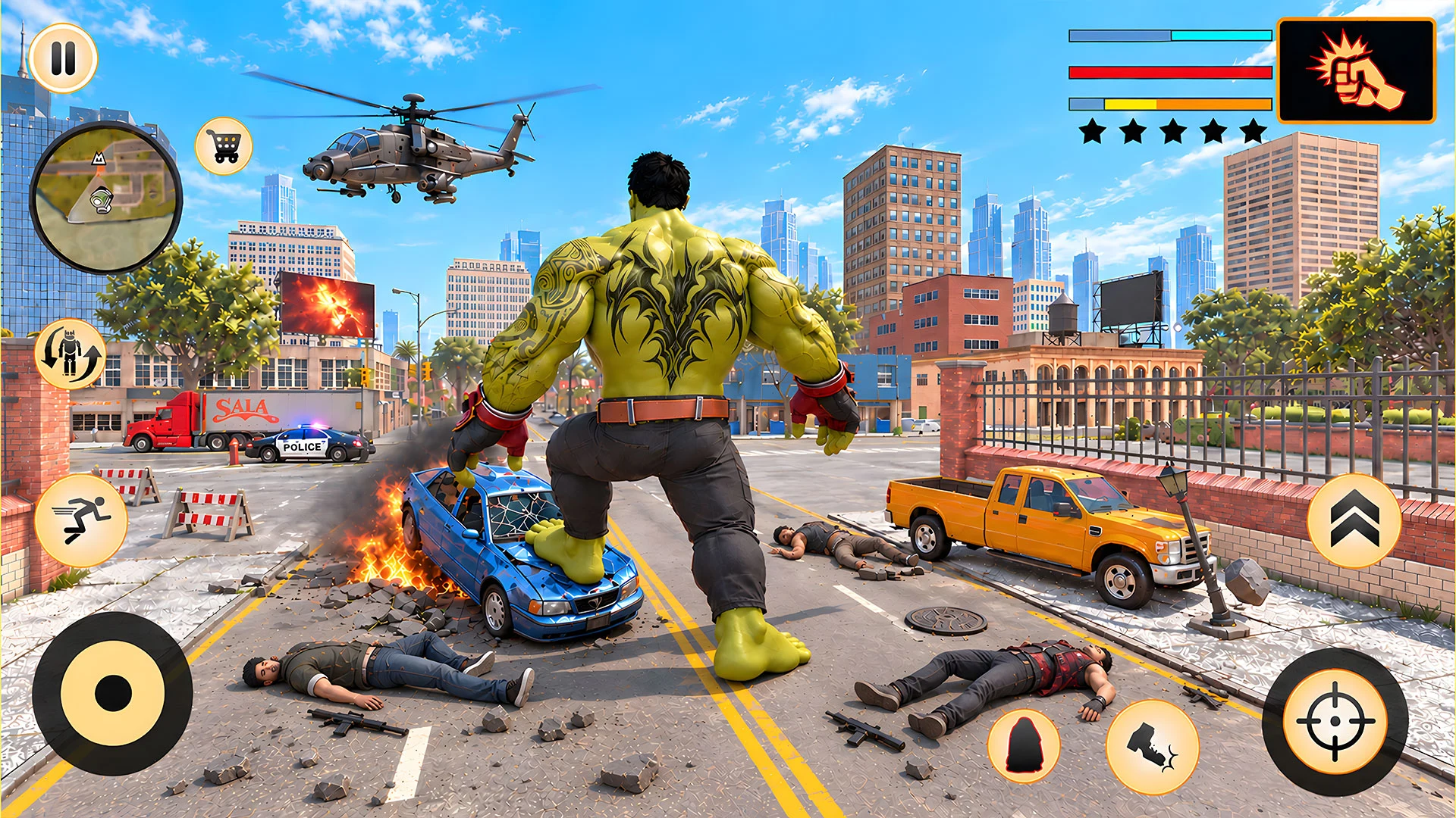 Incredible Hero Monster Battle screenshot